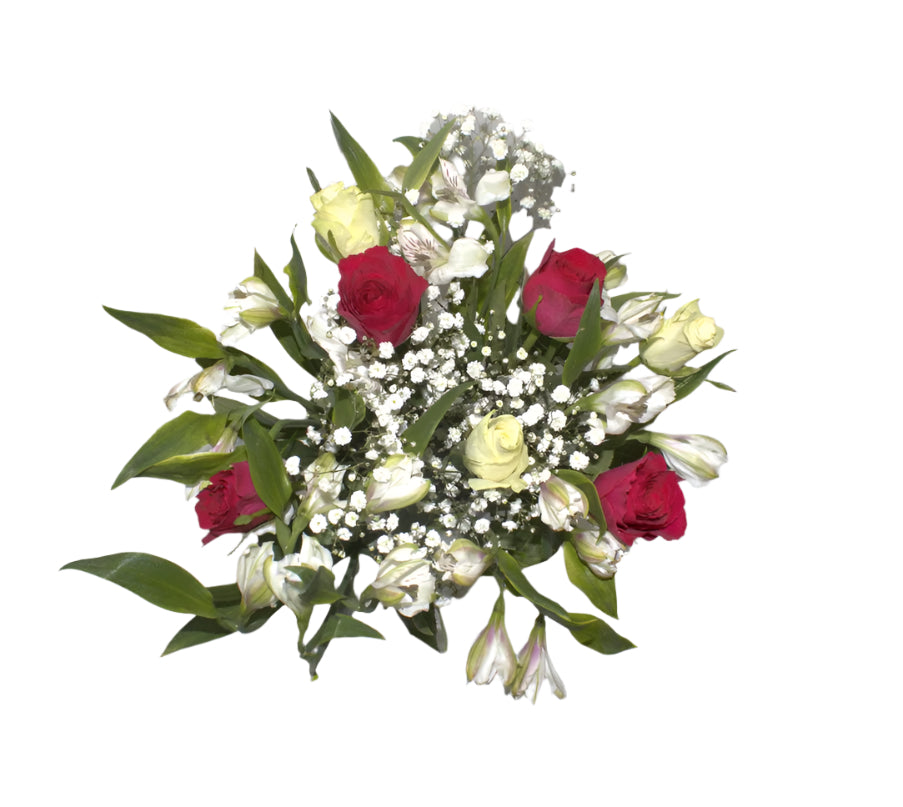VP Mixed Rose & Alstroemeria Bouquet Kenya VP