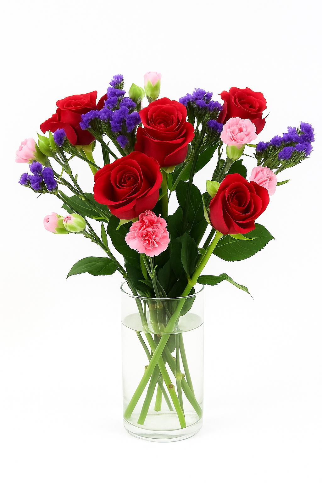 Rose & Carnation Mixed Bouquet Kenya Bohemian