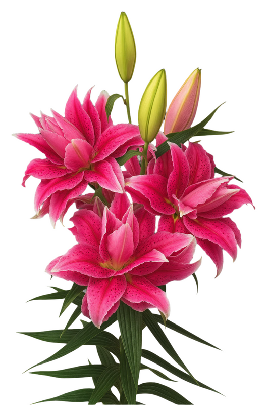 Lily Rose Lily Pink Oriental Premium DoubleDutchFluoriet Klaver