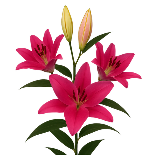 Lily Pink Oriental Premium Invictus Klaver